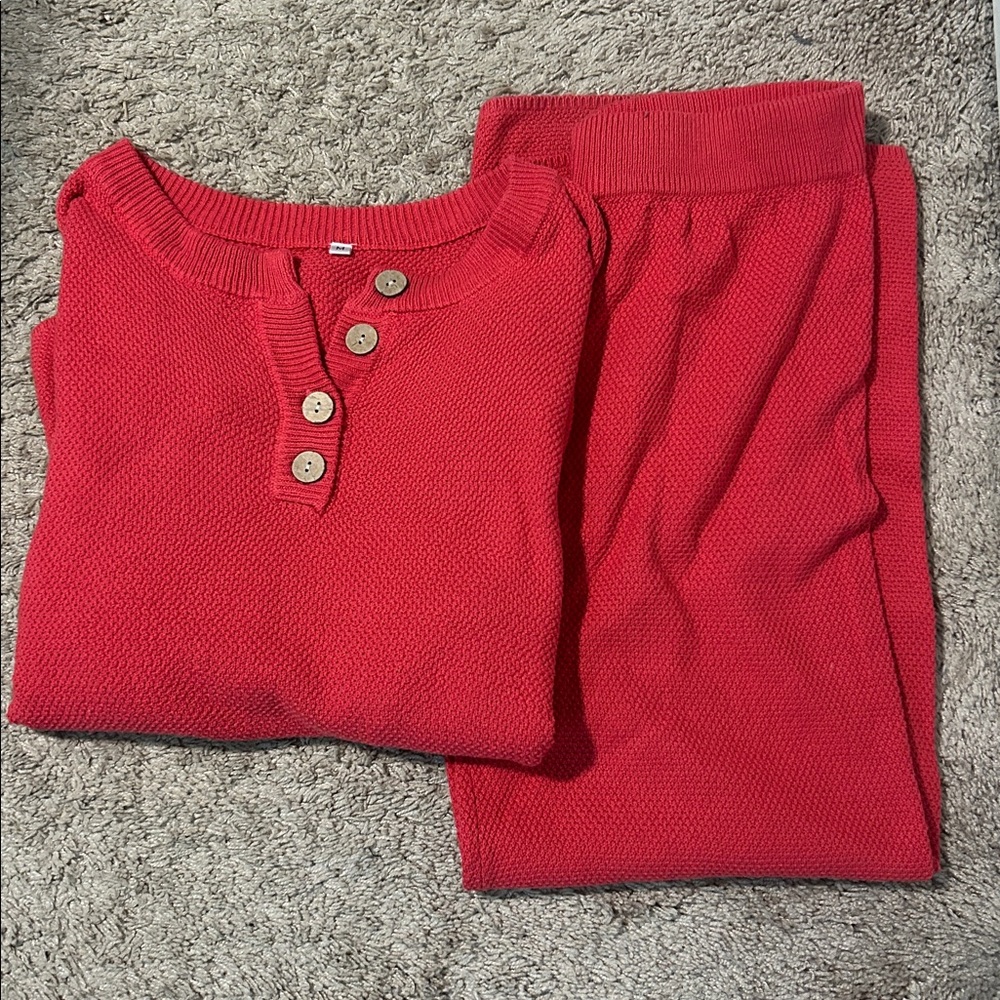 Knitted Lounge Set